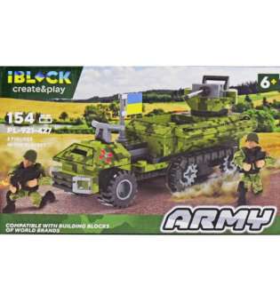 Конструктор "IBLOCK: Army", 154 дет