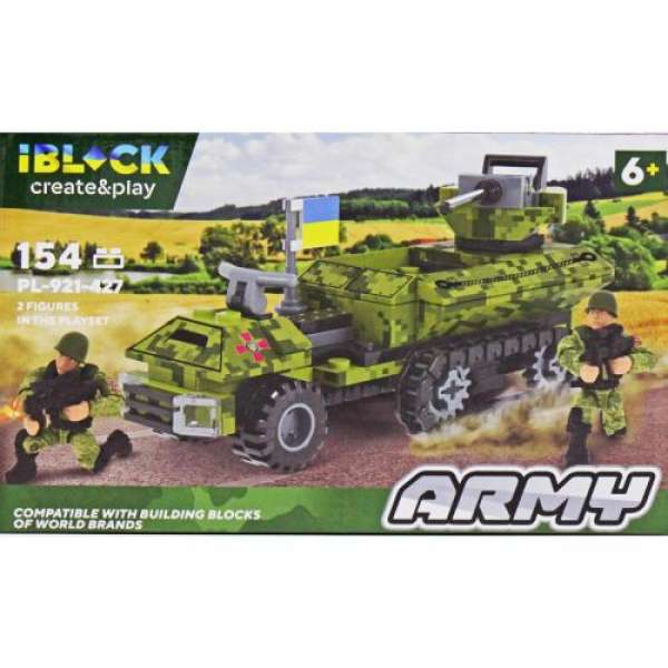 Конструктор "IBLOCK: Army", 154 дет
