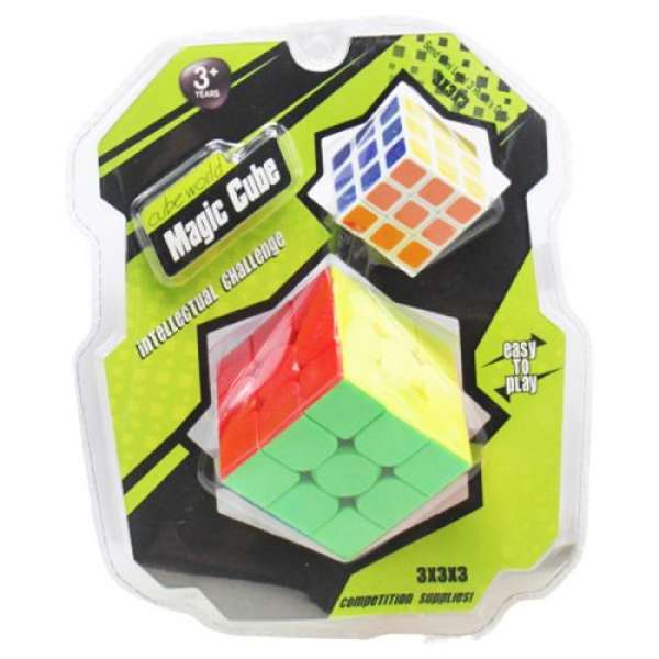 Набір Кубік Рубіка + міні кубик 6х6 см