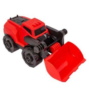 Машинка пластикова Трактор, червоний
