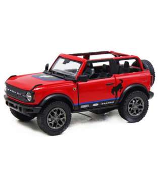 Машинка KINSMART Джип Ford Bronco (open top), червоний