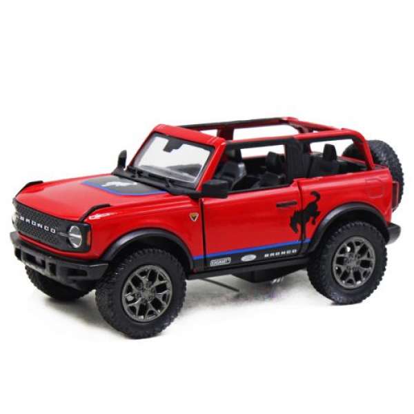 Машинка KINSMART Джип Ford Bronco (open top), червоний