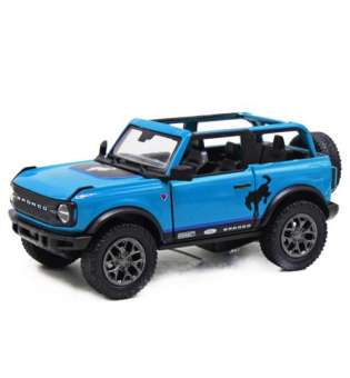 Машинка KINSMART Джип Ford Bronco (open top), синій