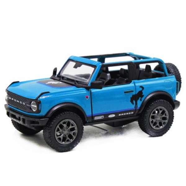 Машинка KINSMART Джип Ford Bronco (open top), синій