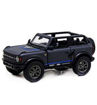 Машинка KINSMART Джип Ford Bronco (open top), чорна