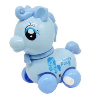 Заводна іграшка Весела Поні, блакитна