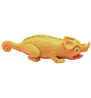 Антистрес іграшка-тягучка Хамелеон, помаранчевий