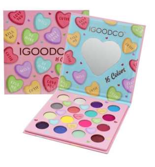 Набір тіней для повік "IGoodCo", 16 кольорів