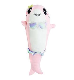 Мʼяка іграшка-обіймашка Акула (60 см)