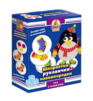 Гра настільна Vladi Toys розважальна Crazy Koko Шкарпетки-рукавички VT8025-05 (укр)
