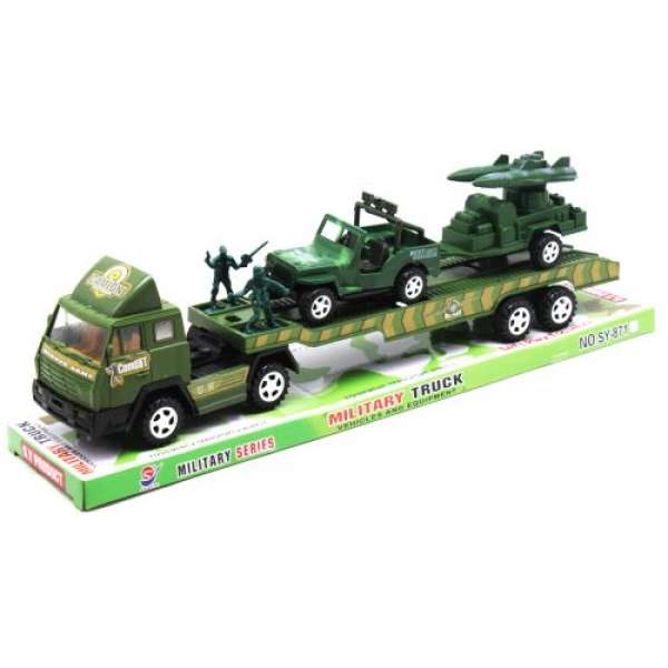 Трейлер-автовоз військовий Military truck