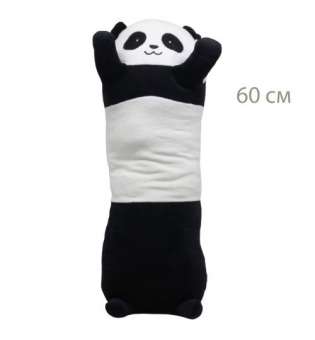 Мʼяка іграшка-обіймашка Панда, 65 см