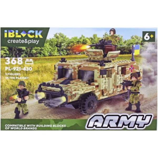 Конструктор "IBLOCK: Hummer", 368 елементів