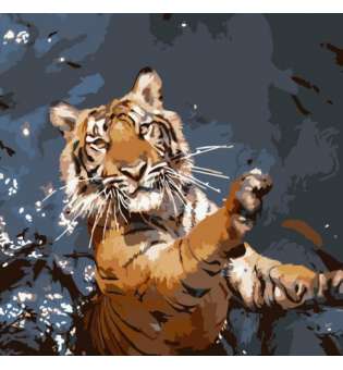 Картина за номерами Тигр-ловець ★★★★