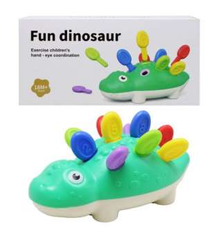 Іграшка Сортер Динозавр кольори та цифри