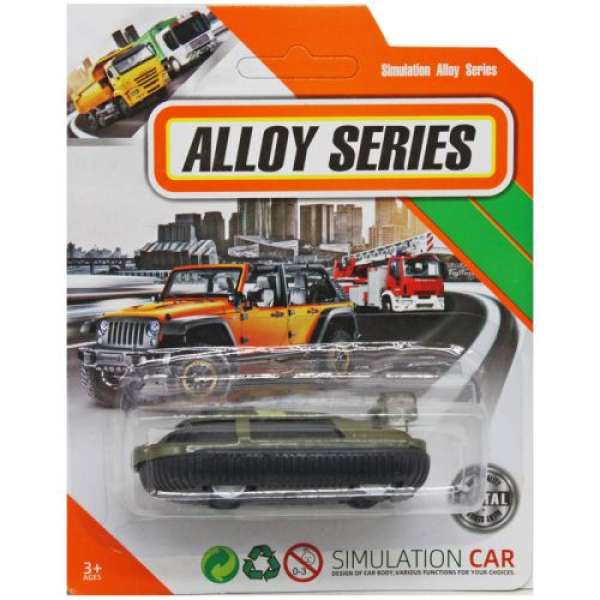 Машинка Alloy series: Катер (6 см)