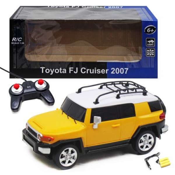 Машинка на радіокеруванні Toyota FJ Cruiser 2007 (жовта)