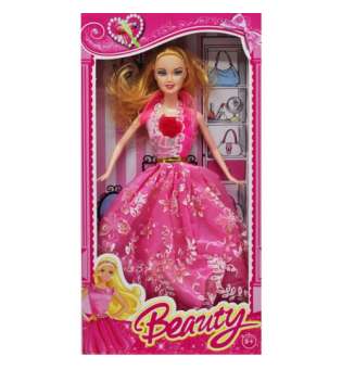 Лялька "Beauty" в рожевому, 28 см (вид 1)