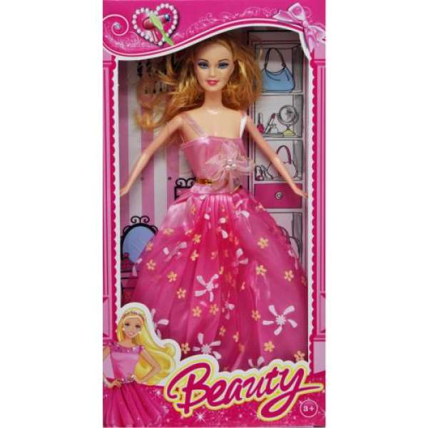 Лялька "Beauty" в рожевому, 28 см (вид 3)