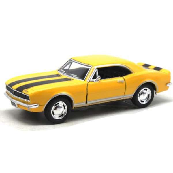 Машинка металева Chevrolet Classic Camaro Z/28 1967, жовтий