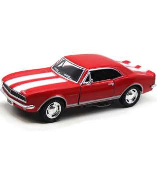 Машинка металева Chevrolet Classic Camaro Z/28 1967, червоний