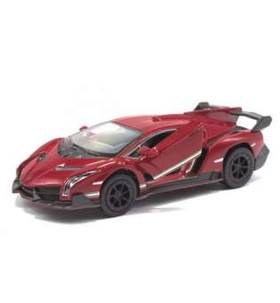 Машинка металева Lamborghini Veneno, червоний