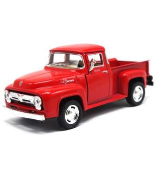 Машинка металева Ford F-100Pickup 1956, червоний