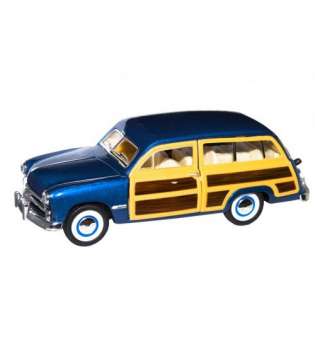 Машинка металева Ford Woody Wagen 1949, синій