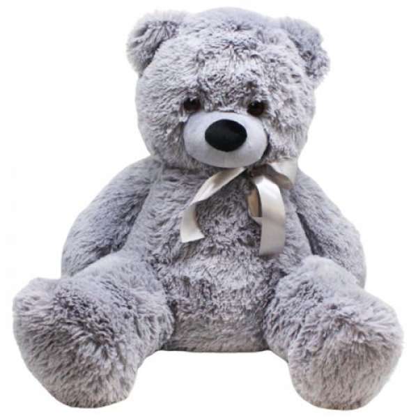 Мʼяка іграшка Ведмідь, 70 см (сірий)