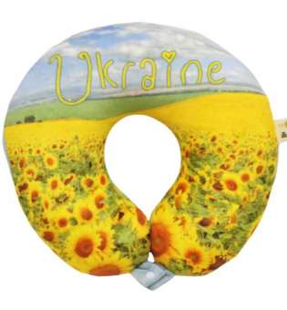 Дорожня подушка-підголовник Україна
