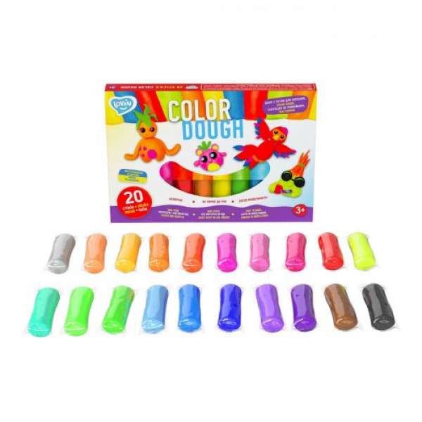 20 sticks Color Dough TM Lovin Набір для ліплення з тістом