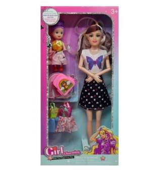 Лялька з дитиною "Girl Charming" (вид 4)