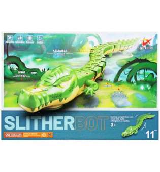 Інтерактивна машинка "SlitherBot: Крокодил"