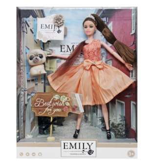 Лялька Emily 29 см, коробка
