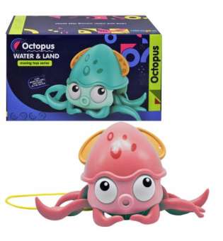 Заводна іграшка "Cute octopus" (рожевий)