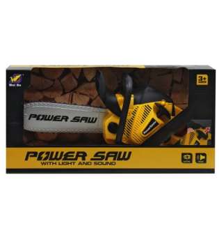 Бензопила на батарейках "Power Saw" (жовта)