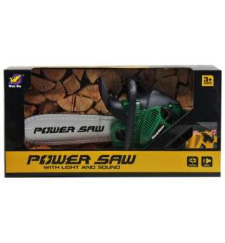 Бензопила на батарейках "Power Saw" (зелена)