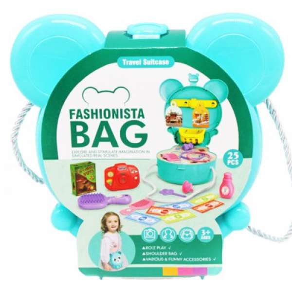 Ігровий набір "Fashionista Bag" (бірюзовий)