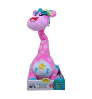 Інтерактивна мʼяка іграшка "Танцюючий жираф" Kids hits (KH37-002)