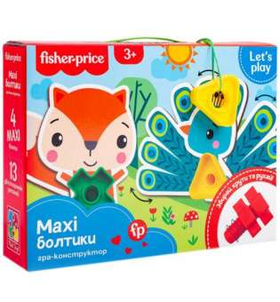 Ігровий набір "Fisher-Price. Maxi-болтики" (укр)