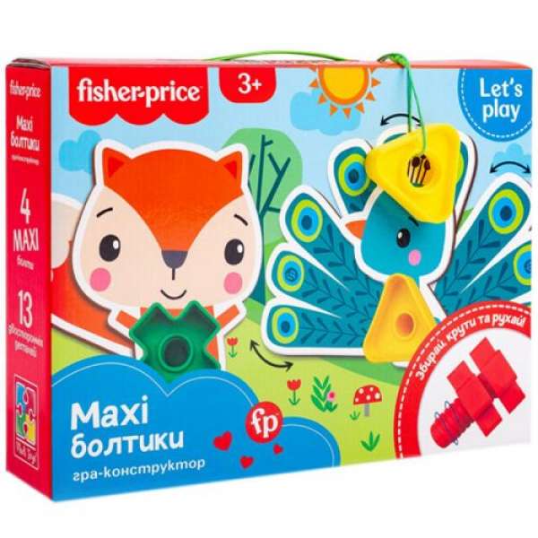 Ігровий набір "Fisher-Price. Maxi-болтики" (укр)