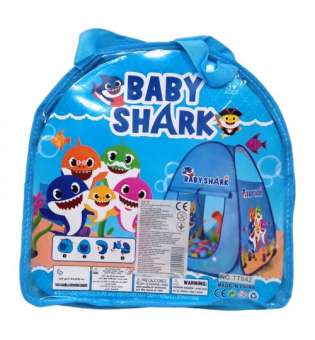 Намет дитячий "Baby Shark" 80 x 63 x 63 см