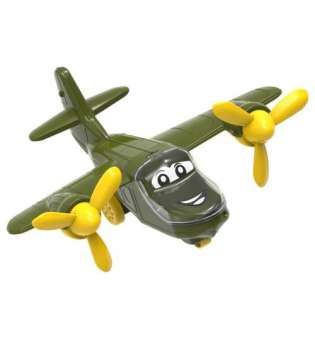 Пластикова іграшка "Літак" (зелений хакі)