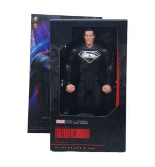 Фігурка супергероя "Супермен" (чорний), 27 см