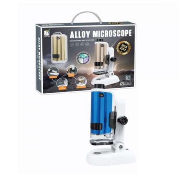 Мікроскоп дитячий "Alloy Microscope" (синій)