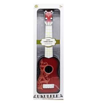 Гітара чотириструнна "Ukulele" (червона)