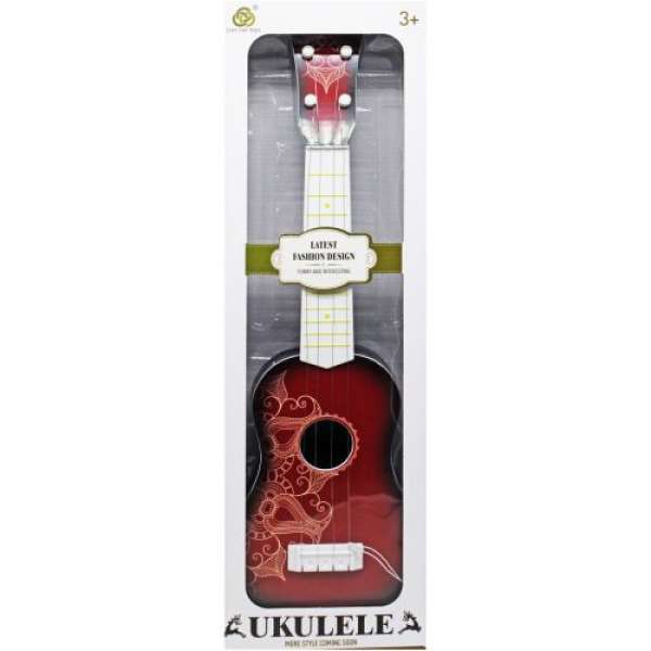 Гітара чотириструнна "Ukulele" (червона)