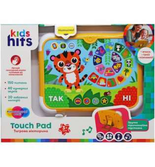 Планшет "Touch Pad: Тигрова вікторина" 