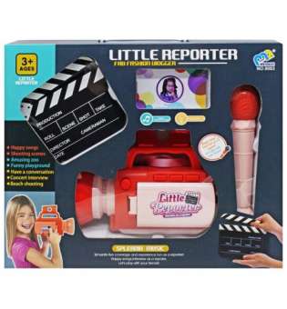 Ігровий набір "Маленький репортер" (рожевий)