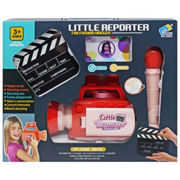 Ігровий набір "Маленький репортер" (рожевий)